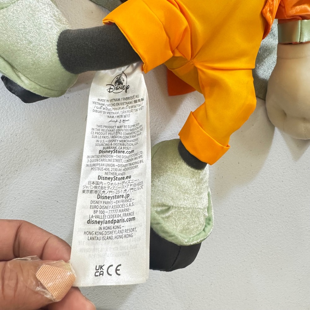 Disney Parks 2025 Halloween Mickey Mouse Wizard Plush Orange Wizard Hat‎ Costume - Picture 3 of 7